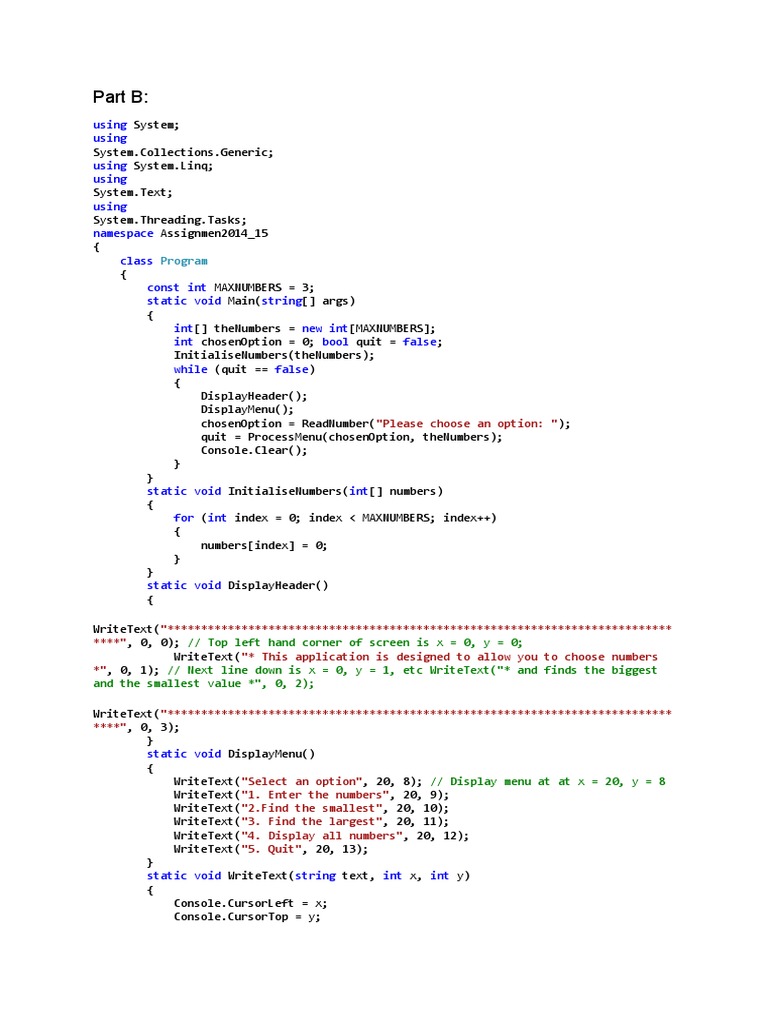 Codes Section 1 | PDF | Computing | Software