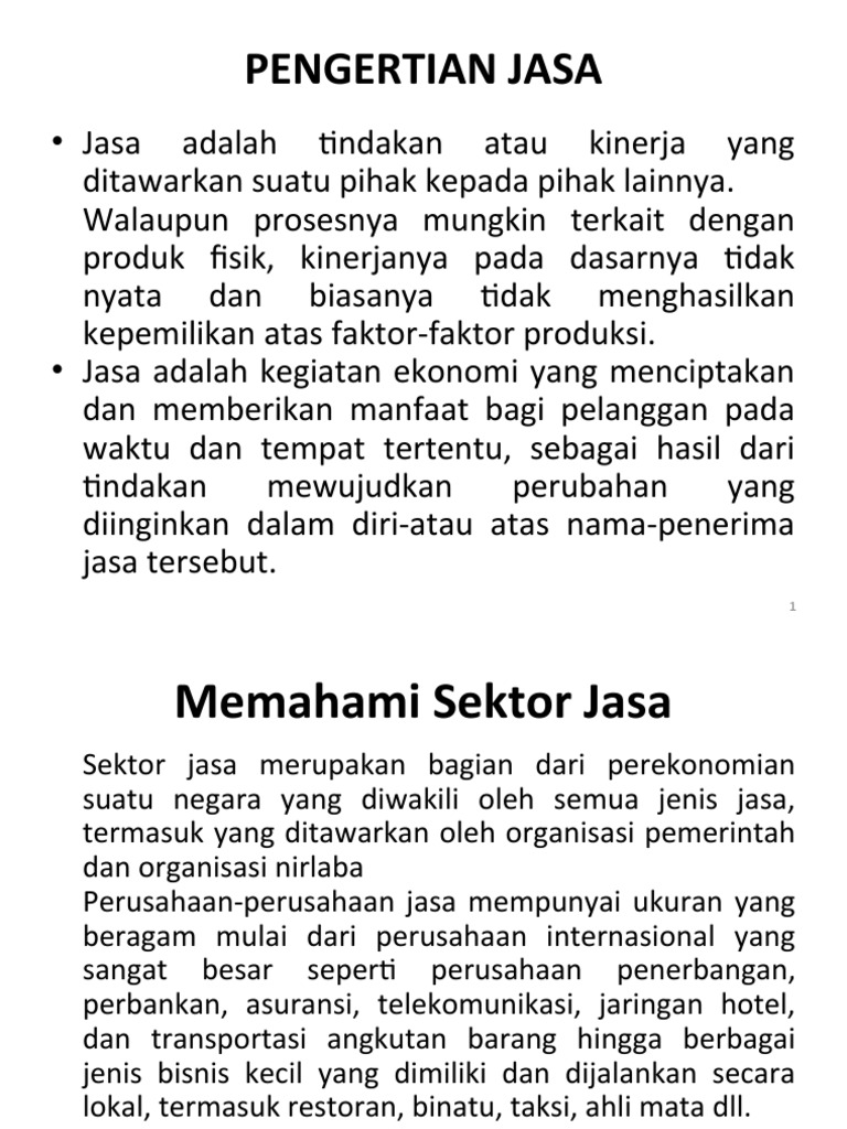 Ahli Jasa