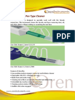 OR-OCC One-Click Pen Cleans Fiber Optic Connectors
