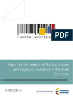 Guide For The Exercise of The Supervision and Inspection Functions in The State Contracts