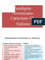 1a Presentación Holismo vs. Newtoniano-Cartesiano