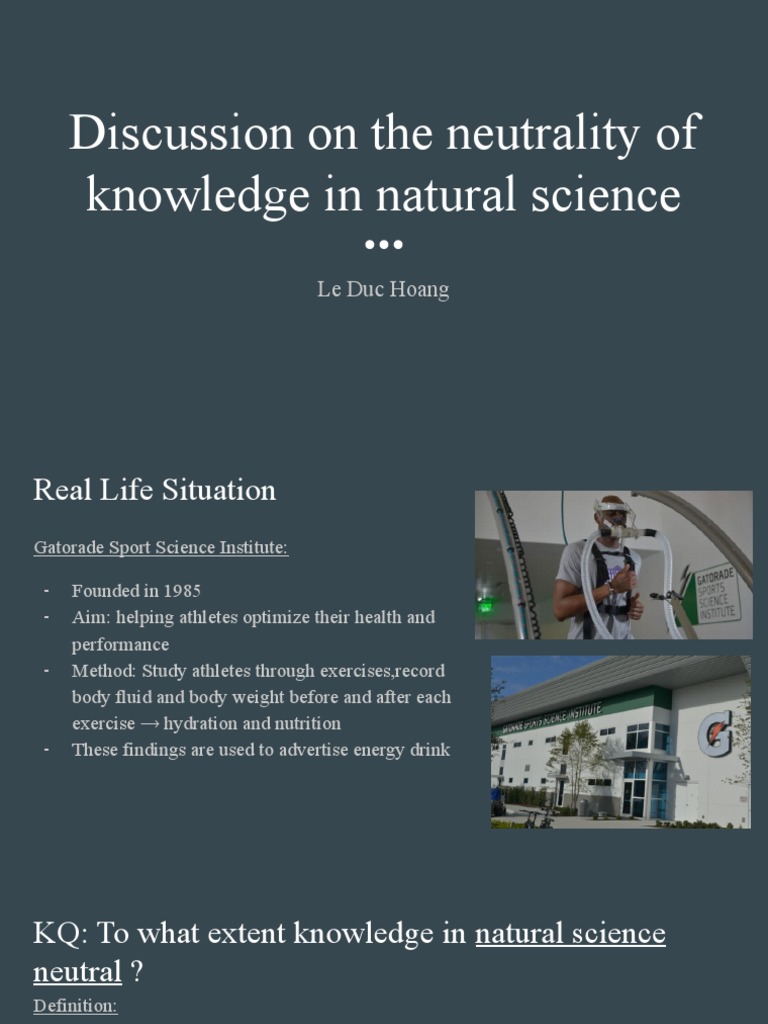 TOK Presentation - Hoang | PDF | Science | Bias