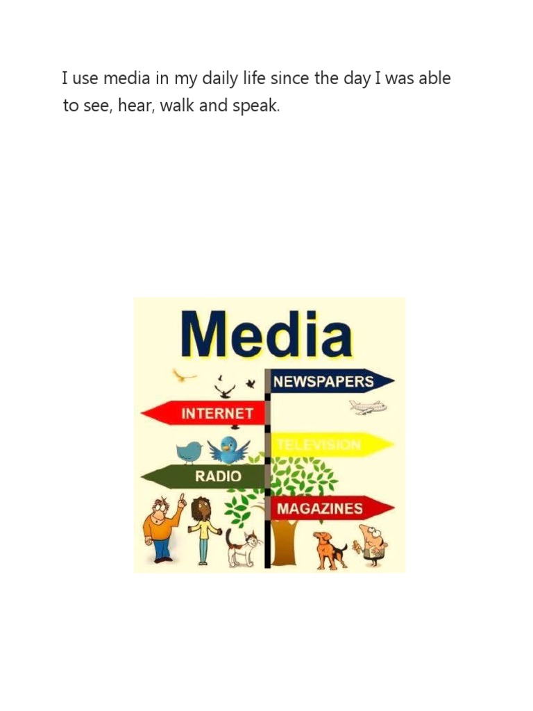 How Media Shapes Our Daily Lives | PDF