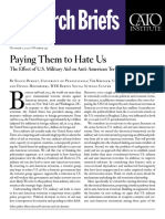 Paying Them To Hate Us: The Effect of U.S. Military Aid On Anti American Terrorism, 1968-2014