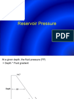 Reservoir Pressure