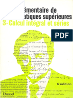 Tome III - Calcul intégral et séries 