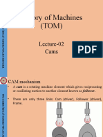 Theory of Machines (TOM) : Lecture-02 Cams