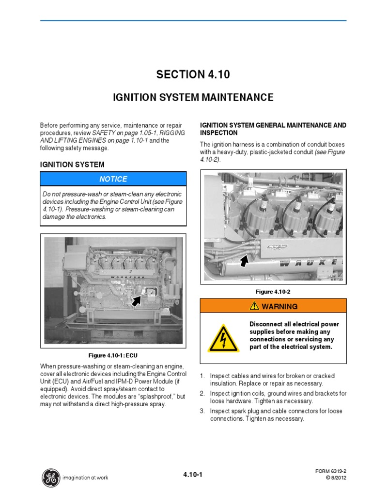 Engine Operation and Maintenance Manual-127 PDF | PDF | Ignition System ...