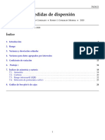 Medidas de Dispersión: Índice