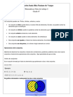 Matematicas 6. (Guia 2)