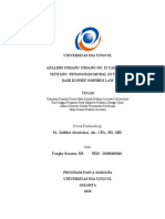 Omnibus Law Vs UU No. 25 Tahun 2007 Penanaman Modal