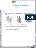 Sociales 1er grado evaluación módulo 4