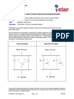 Parallel Transformers With Common Neutral Grounding Resistor PDF