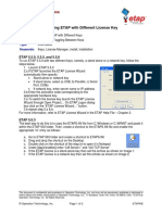 Running ETAP With Different License Key PDF