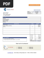 Simple Template Invoice With Remittance Slip | PDF