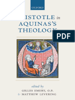 Emery, Gilles - Levering, Matthew (Eds.) - Aristotle in Aquinas's Theology-Oxford University Press (2015)