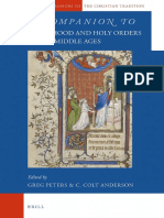 (Brill's Companions To The Christian Tradition, 62) Greg Peters, C. Colt Anderson (Eds.) - A Companion To Priesthood and Holy Orders in The Middle Ages-Brill (2016)
