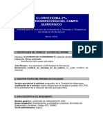 Clorhexidina Alcohol Desinf Campo Quirurgico HBA 03 2012 PDF