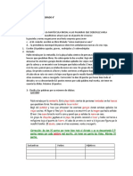 TALLER DIAGNÓSTICO GRADO 6°: EJERCICIOS ORTOGRÁFICOS Y LINGÜÍSTICOS