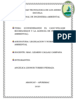 Considerando El Caso William Ruckelshaus y La Agencia de Protección Ambiental PDF