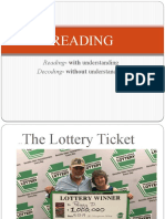 The Lottery Ticket: Dreams of Winning and Escaping Daily Life