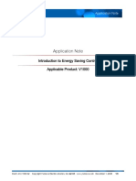 Application Note: Introduction To Energy Saving Control Applicable Product: V1000