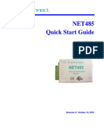 NET485 Quick Start Guide: Revision E October 10, 2013