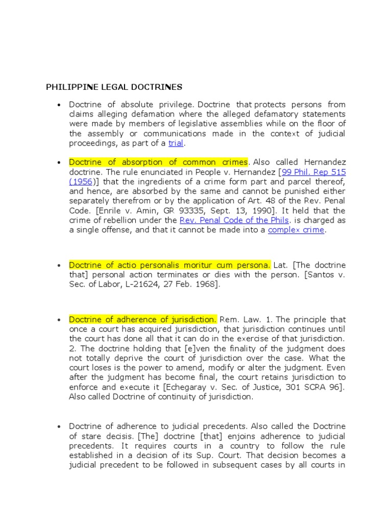 Philippine Legal Doctrines Trial 99 Phil. Rep 515 (1956 PDF Laches