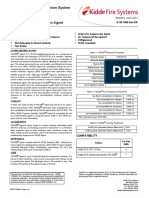 Kidde ECS Fire Suppression System Component Description FM-200 Fire Suppression Agent