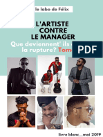 artistes contre managers