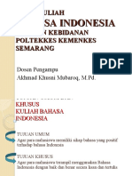 1. KEDUDUKAN BAHASA INDONESIA