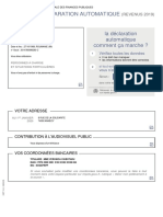 Declaration Automatique Des Revenus 2019 PDF