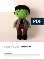Patron Crochet Frankenstein