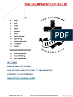 Navigational Equipments - Dinu - Phase 2 PDF