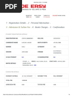 Made Easy Online - Fee Details