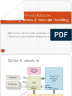 ARM STM32F476 Interrupts PDF