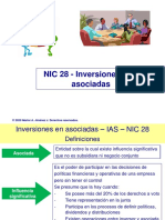 21 - Nic 28 Inversiones en Asociadas