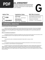 Constitutional Amendment G 