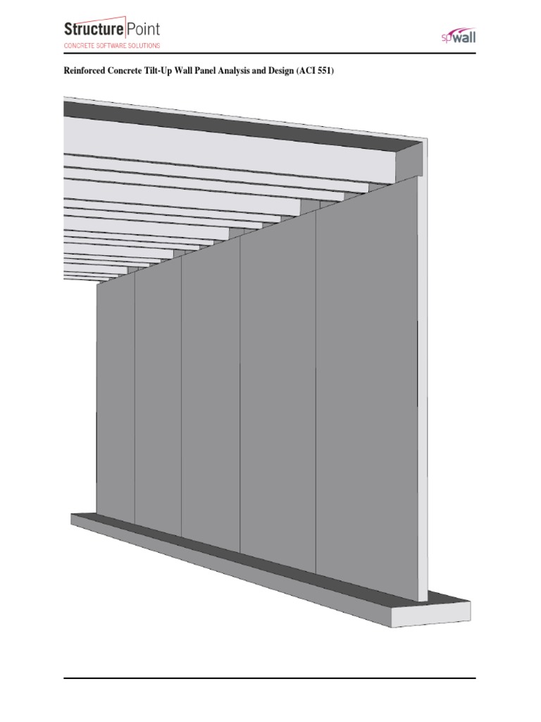 Tilt-Up Wall Panel Design Analysis | PDF | Stiffness | Wall