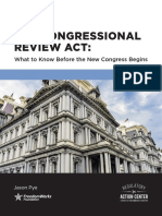 The Congressional Review Act: What to Know Before the New Congress Begins