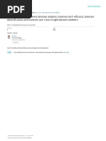 The Relationship Between Internet Anxiety, Internet Self-Efficacy, Internet Identification and Internet Use: Case of Agricultural Students