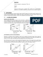 Instrument Calibration: D.J.Dunn 8