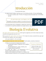 Introducción Biología Evolutiva