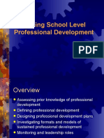 Designing School Level Professional Development