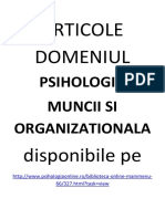 Articole Domeniul - Psihologia Muncii si Organizationala. www.psihologiaonline.ro.pdf
