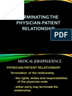 7724 (10) Terminating The Physician-Patient Relationship