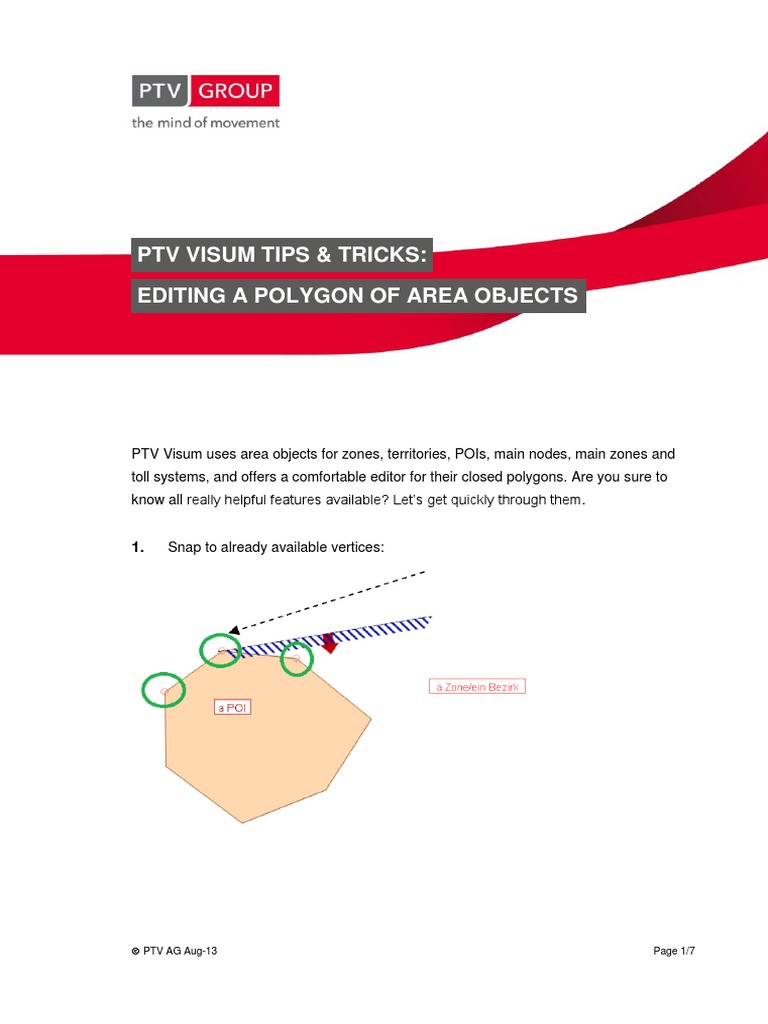 PTV Visum Tips & Tricks:: PTV AG Aug-13 Page 1/7 | PDF | Vertex ...