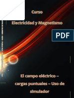 Lab Virtual - Campos Electricos - Cargas Puntuales