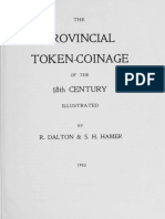 The Provincial Token Coinage of The 18th Century Illustrated by R Dalton and S H Hamer PDF