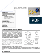 Shape: Classification of Simple Shapes in Geometry